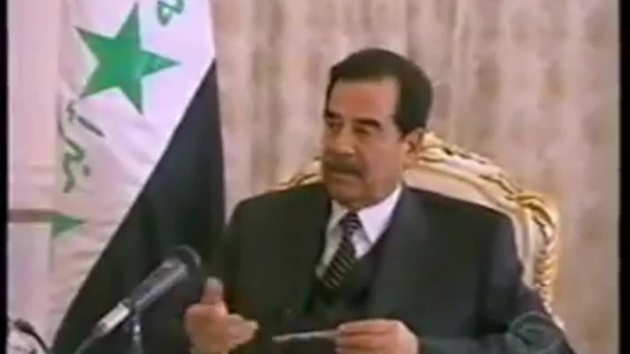 🗣️🇮🇶 Iraq War | Saddam Hussein's Last Interview Before Invasion | RCF