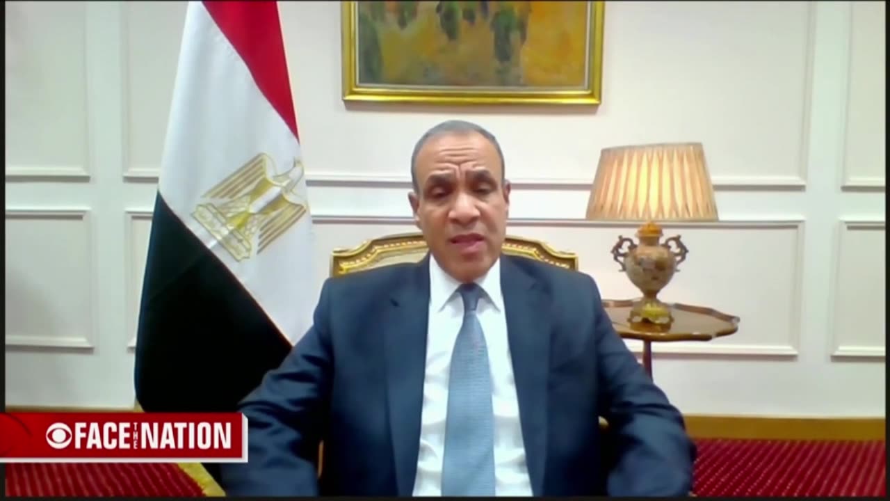 Egyptian Foreign Minister: There Must Be A Palestinian State