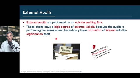 187 - Domain 6 - 65 Conduct or Facilitate Security Audits