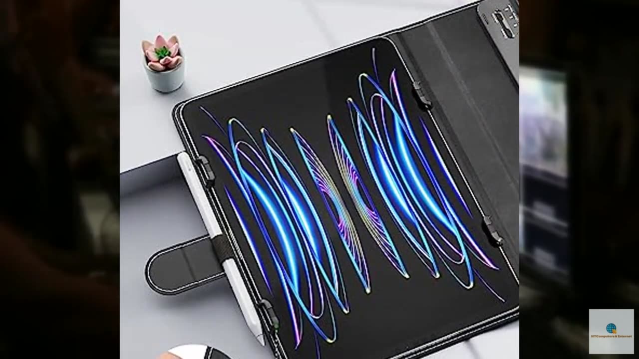 MoKo Universal Tablet Case with QWERTY Keyboard for 9-11 Inch Tablets, Including