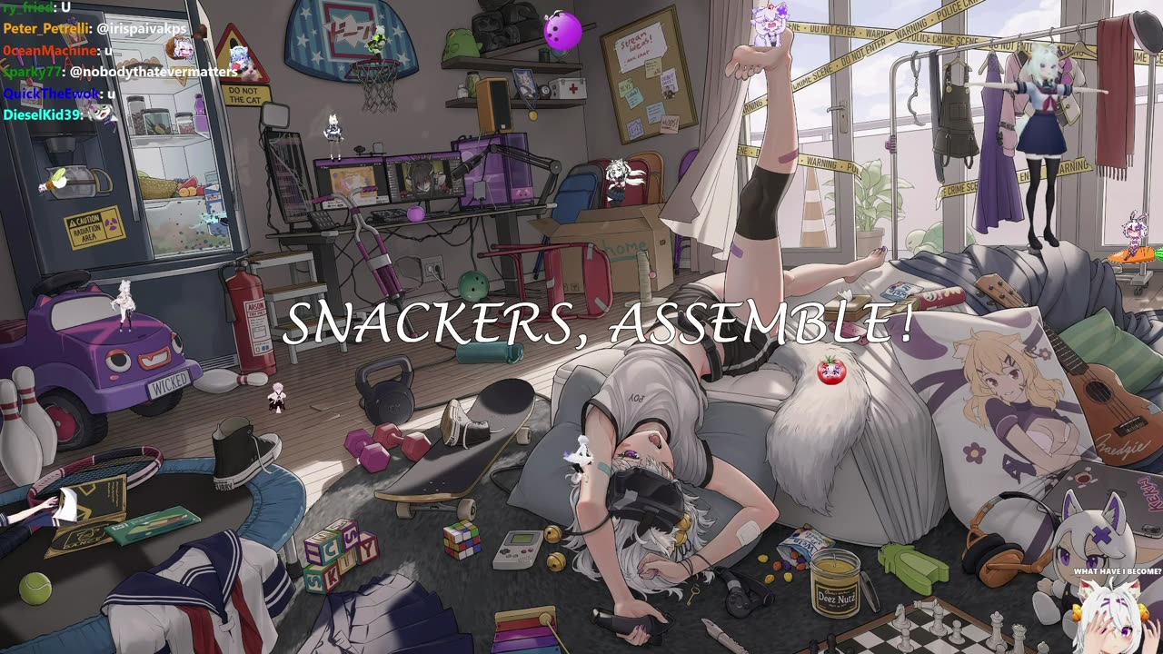 🍇INVESTIGATING UNEXPLAINED VIDEOS WITH GRIMMI 🍇 A detective and a catgirl with a troubled past deep dive! Also new outfit! We Momo'ing our