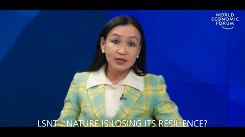 Nature is losing its RESILIENCE? What.. WEF