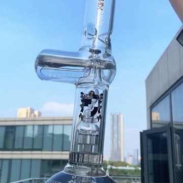 🌿NEW DROP🌿Phoenix Star Dual Perco Bong with Ice Catcher #bongguy