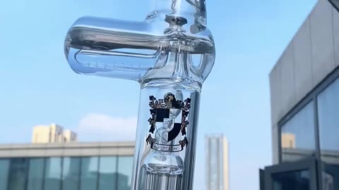 🌿NEW DROP🌿Phoenix Star Dual Perco Bong with Ice Catcher #bongguy