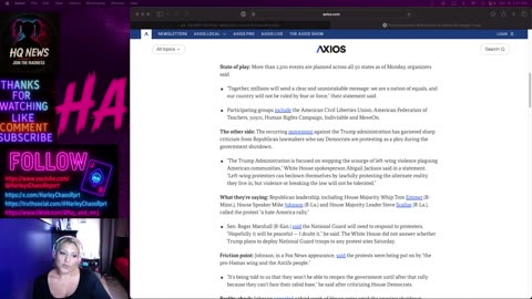 Harley Reacts: The ‘No Kings’ Protests Are a Media Psy-Op