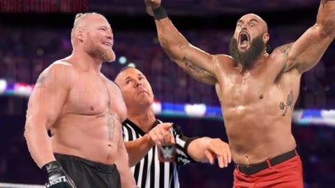 The Colossus Clash: Brock Lesnar Defeats Omos at WrestleMania 39 in a Battle of Behemoths