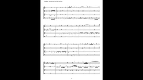 J.S. Bach - Well-Tempered Clavier: Part 2 - Fugue 18 (Woodwind Quartet)