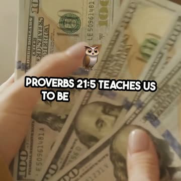 Proverbs 21:5 (KJV): "The thoughts of the diligent tend only to plenteousness