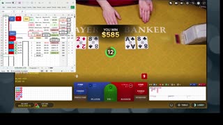 Baccarat - 5 units, 77.8% HR, 1 drawdown, level 1, FTS Main & Big Eye BS, Hollandish LCSD 4.1 MM