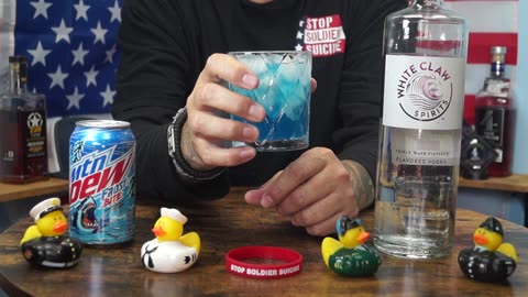 Dewey Boggess - White Claw Black Cherry Vodka & Mtn Dew Frost Bite