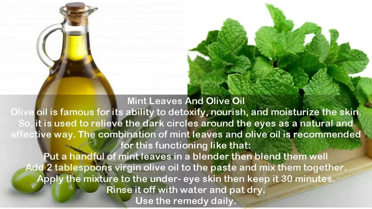 12 Ways On How To Use Mint Leaves For Dark Circles Under Eyes