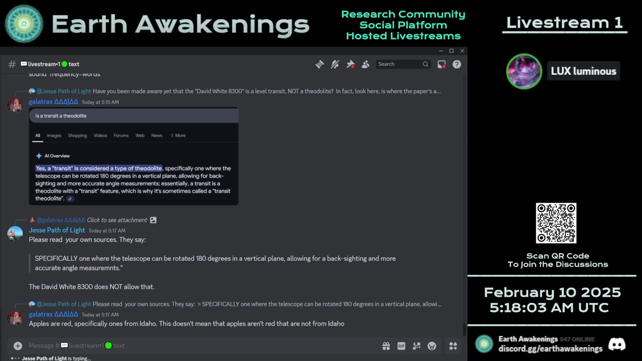 Earth Awakenings - Livestream 1 - #2174