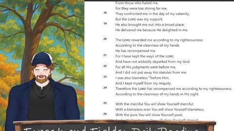 Forest and Fields Daily reading: Psalm 18