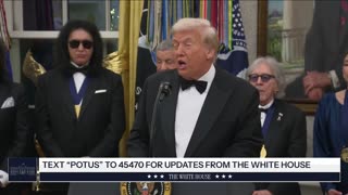 President Trump Participates in a Kennedy Center Honors Medal Presentation