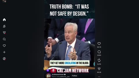 Eighty percent of Americans took a vaccine, while twenty percent did not. The vaccine was never safe enough for me to take.