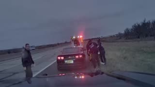 Oklahoma trooper helps deliver baby on highway shoulder