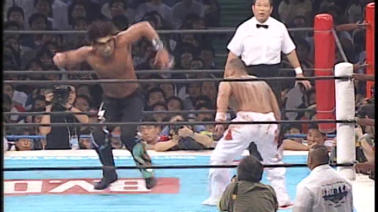 The Great muta Vs hakushi