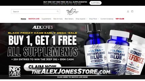 ALEX JONES (Full Show) Thursday - 11/20/25