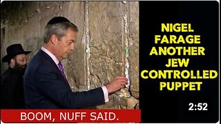 Nigel Farage another Jew contolled puppet