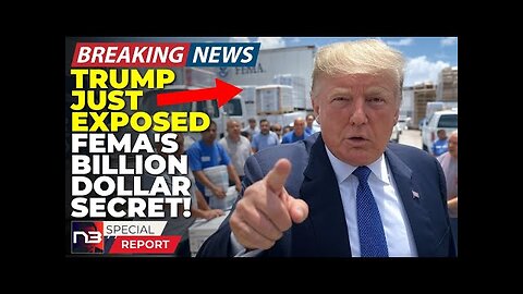 BREAKING: Trump's Team Just Discovered Where FEMA's Missing BILLION DOLLARS Really Went