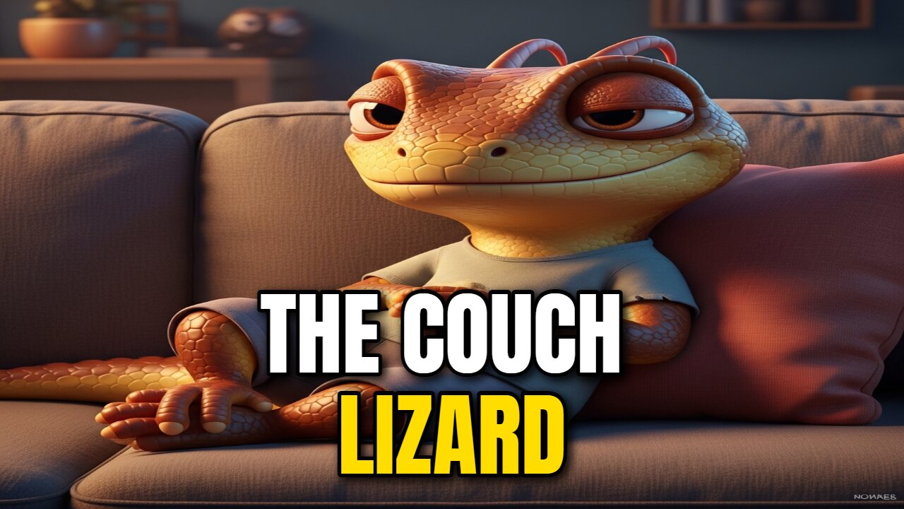 Couch Lizard Dancing Comedy - Hilarious Lizard Entertainment HD