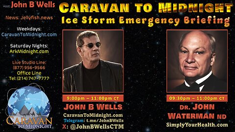Ice Storm Emergency Briefing - John B Wells LIVE