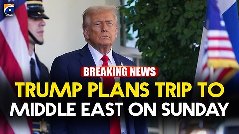 Trump to Visit Middle East After Israel-Hamas Hostage Deal | Geo News English