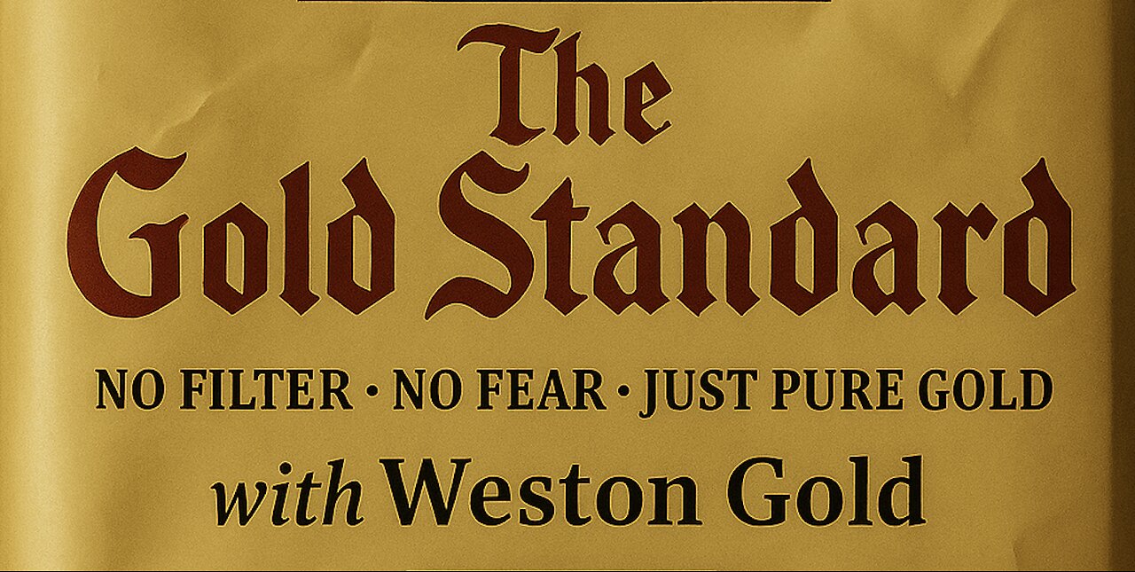 The Gold Standard with Weston Gold --Live--09/29/25pm