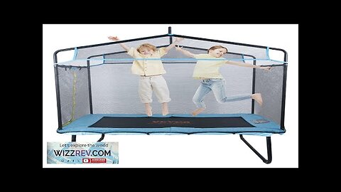 VEVOR 6FT Trampoline for Kids 72" Indoor/Outdoor Toddlers Trampoline Mini Baby Trampoline Review