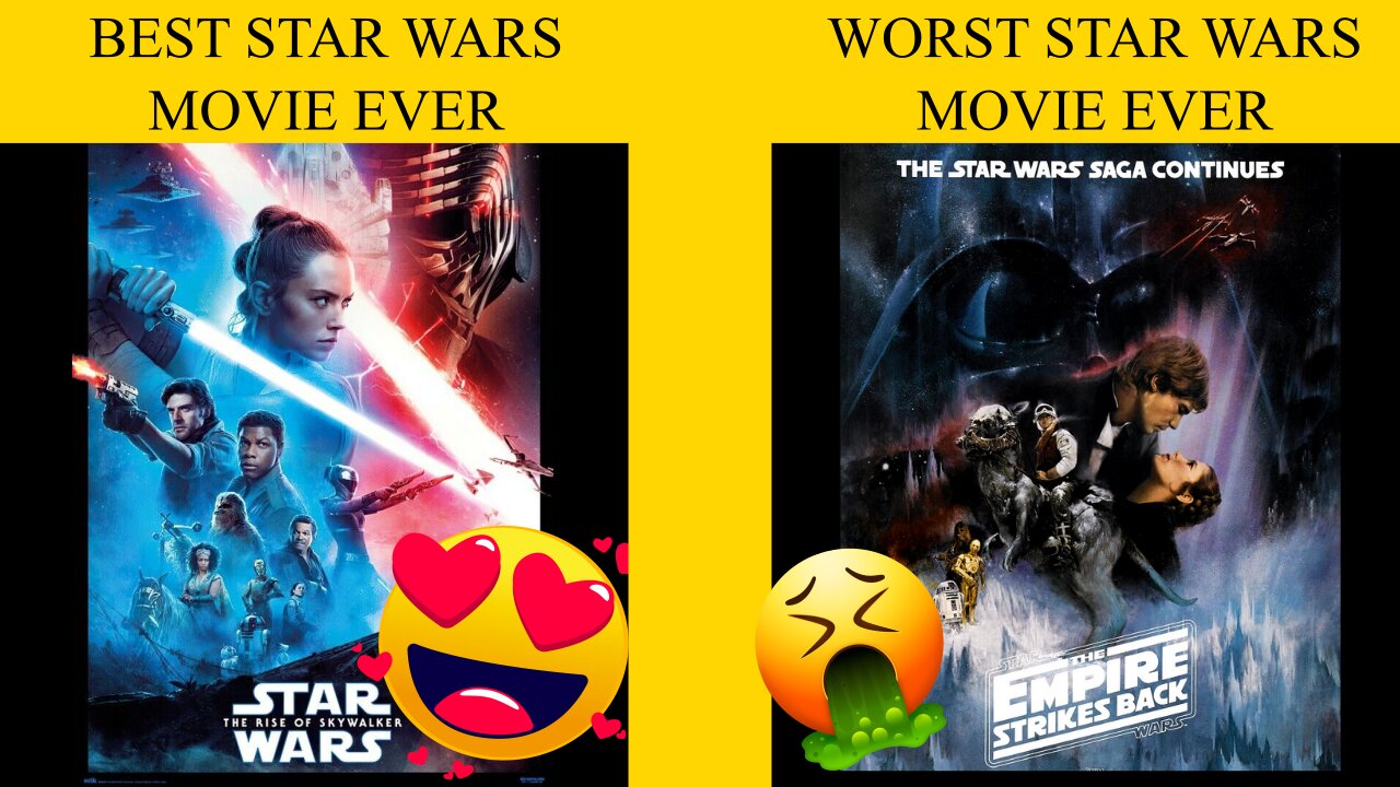 Star Wars Worst To Best Movie Ranking