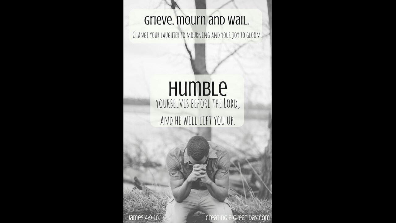 Being Double Minded helps noone James 4:7-11 with Dr. Tom Knotts, Jr.