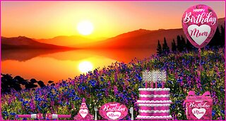 Happy Birthday 3D - Happy Birthday Mom - Happy Birthday To You - Happy Birthday Song Video Card