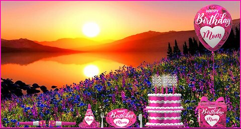 Happy Birthday 3D - Happy Birthday Mom - Happy Birthday To You - Happy Birthday Song Video Card