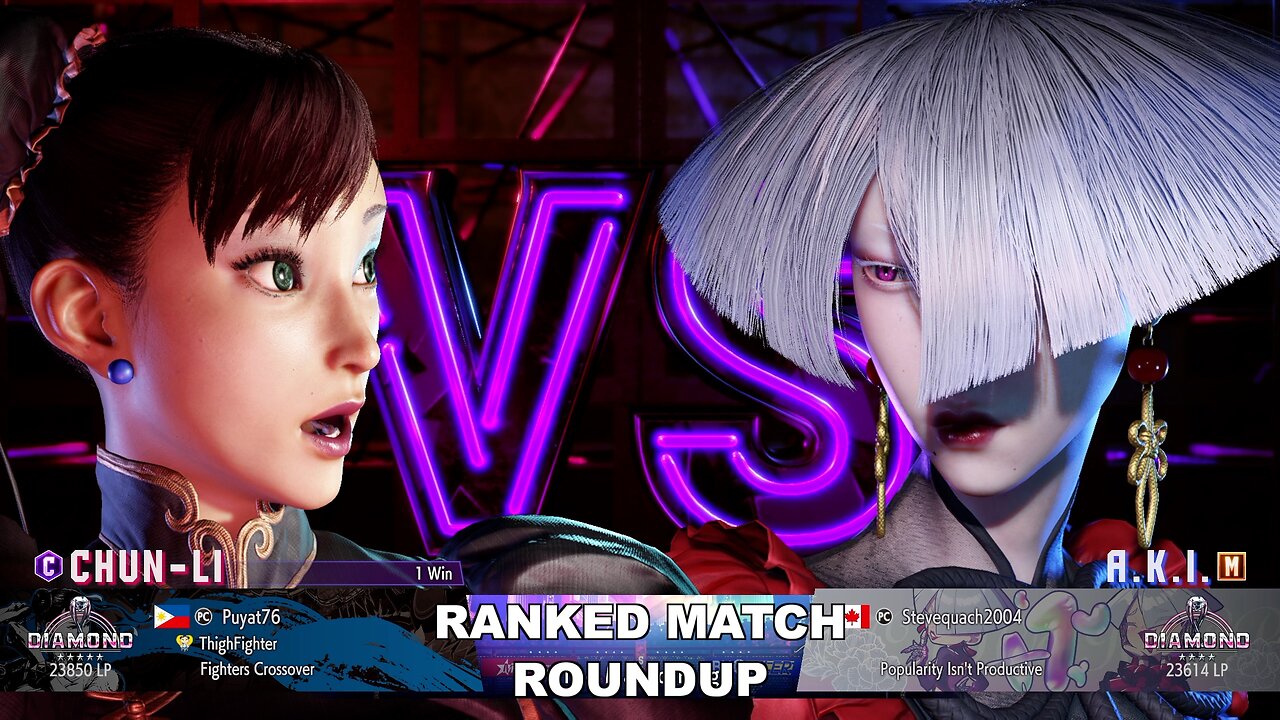 Kuya Kalbo SF6 Ranked Match Roundup. Chun Li 4 star Diamond Rank [Hori Fight Stick]