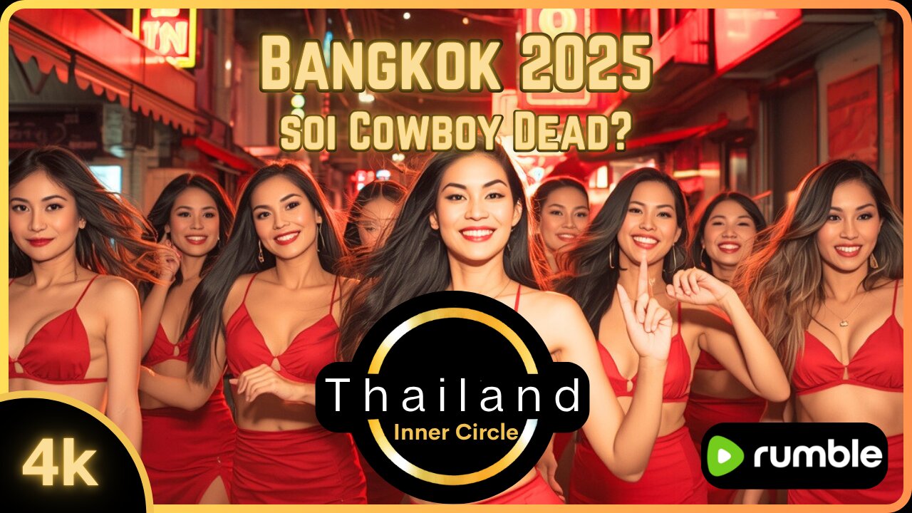 4K Bangkok Thailand - The Decline Of Soi Cowboy | Walk And Talk