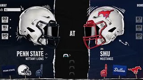 EA Sports CF25 Playoffs First Round #3 Penn State vs #21 SMU!