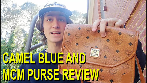 Smoking a Camel Blue Cigarette + MCM Purse Review