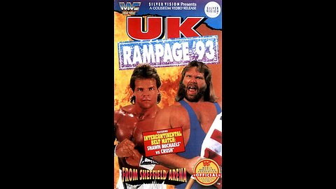 WWF U.K. Rampage '93 VHS (1993) - Coliseum Video
