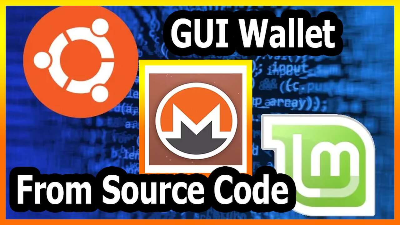 Monero GUI Wallet from Source Code in 5 Minutes