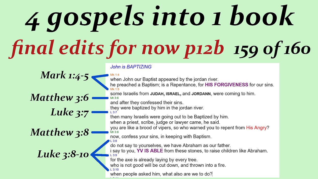 090r 4 gospels into 1 book p12b final edits 4 gospels into 1 book [Jesus] [bible]