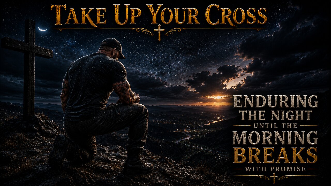 TAKE UP YOUR CROSS- Enduring the Night Until the Morning Breaks with PROMISE!