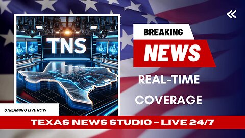 🔴Texas News Studio LIVE: News in Motion — Unfiltered. Uncensored. Unstoppable