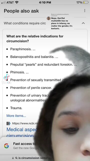 Reasons to cut off a healthy body part