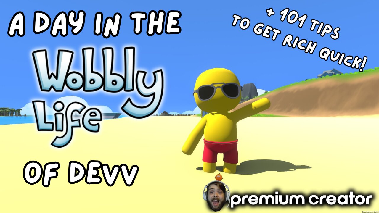 WOBBLY LIFE 🥴A WACKY GAME ABOUT GETTING RICH 💰CHILL VIBES😎 | I APPRECIATE THE SUPPORT💙