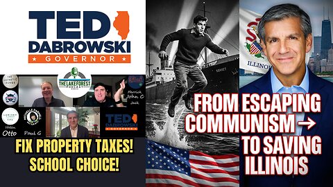 🎙️ Lake Forest Podcast: Fix Illinois Property Taxes & School Choice w/ Ted Dabrowski 🔥💰