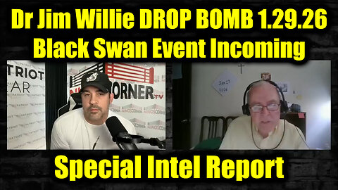 David Nino Rodriguez & Dr. Jim Willie DROP BOMB 1.29.26 - Black Swan Event Incoming
