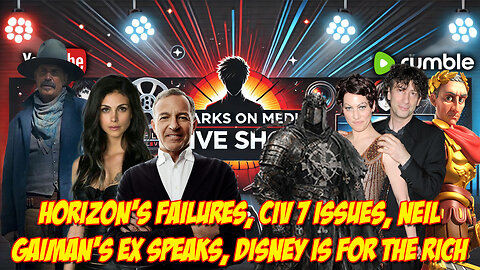 MoM Live (Horizon's Failures, Civ 7 Issues, Neil Gaiman's Ex Speaks, Disney is for the Rich)