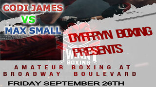 Dyffryn A.B.C Presents an Evening of Boxing - (Skills) Codi James V Max Small 26.09.25