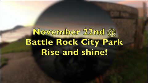 RISE and SHINE @ Battle Rock City Park in Port Orford, OR USA