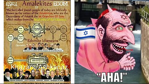 They (the Juw-ish 🇮🇱) are NOT THE HOLY PEOPLE in the Bible